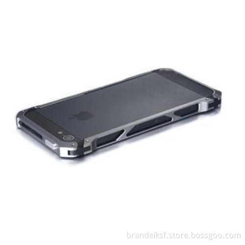 Silver Iphone 5 5S Element Sector 5 Case / Aluminum Bumper